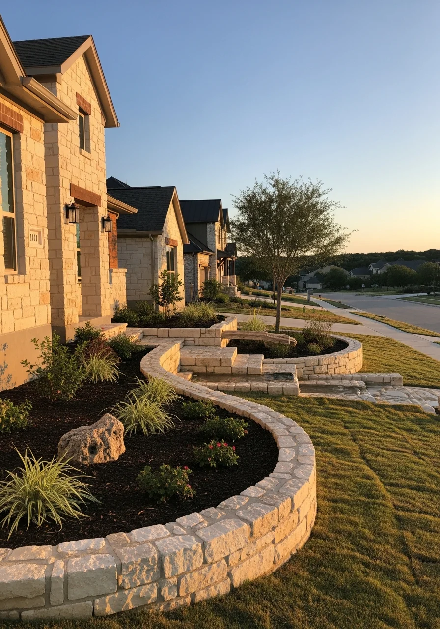 Wimberley property exterior showing characteristic Hill Country design elements and natural landscape integration.